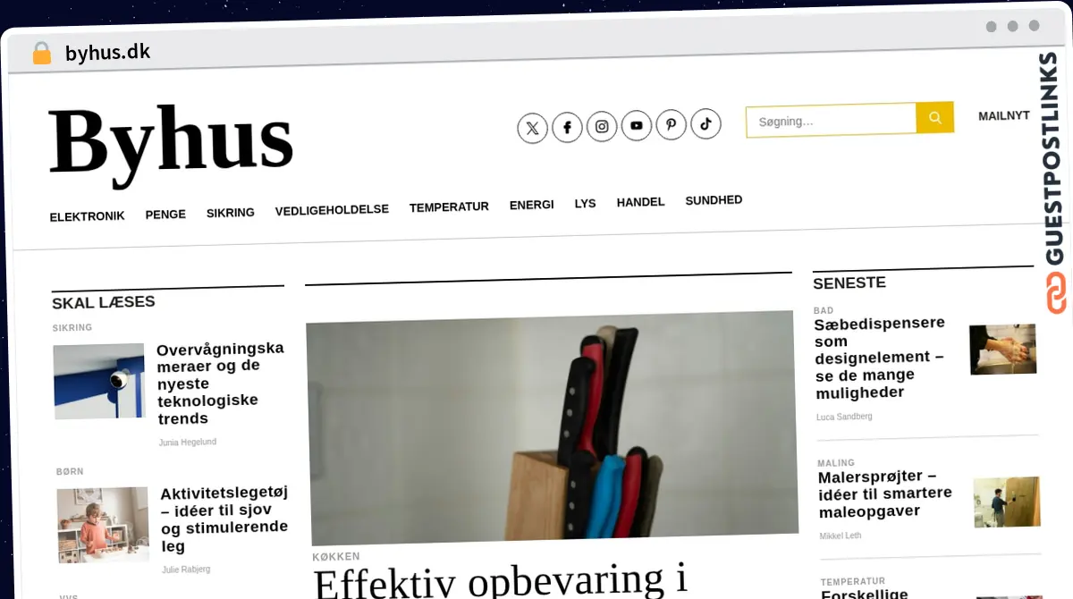 Publish Guest Post on byhus.dk