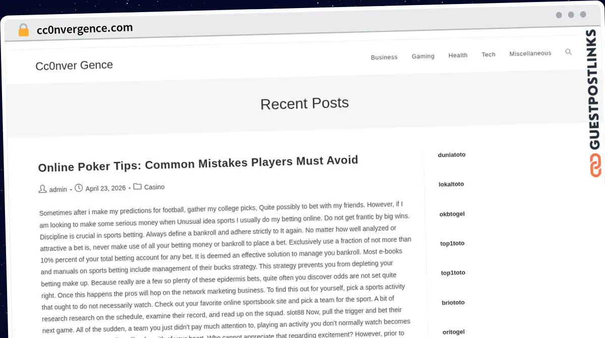 Publish Guest Post on cc0nvergence.com