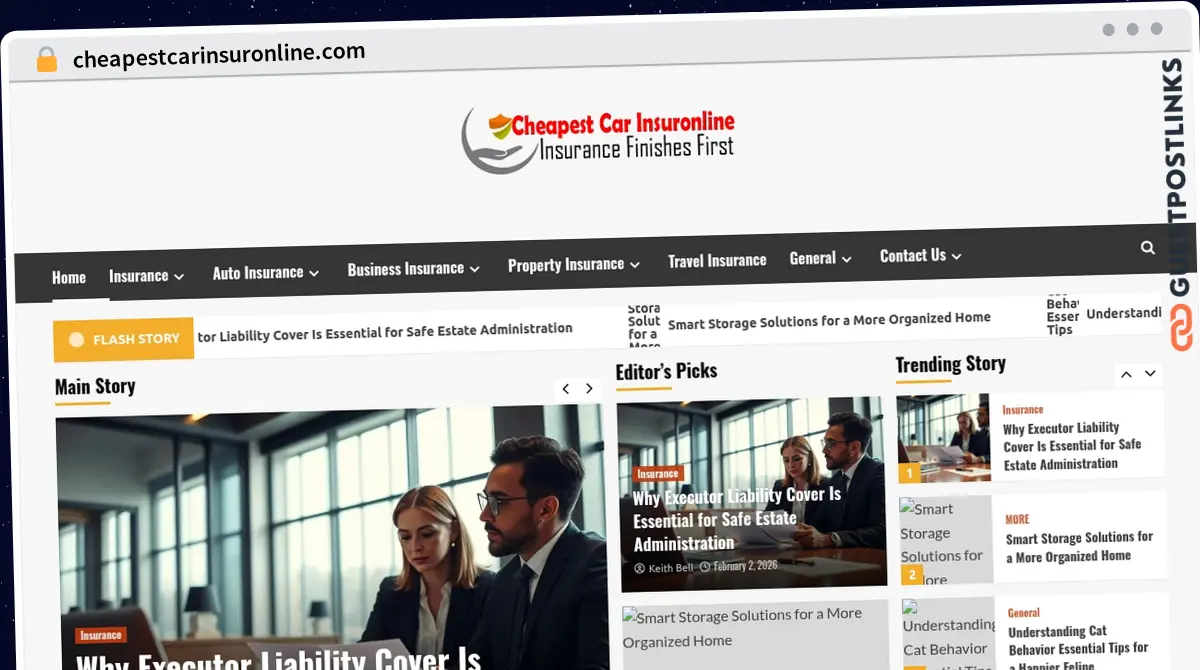 Publish Guest Post on cheapestcarinsuronline.com