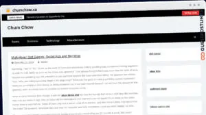Publish Guest Post on chumchow.ca