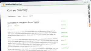 Publish Guest Post on corinnecoaching.com