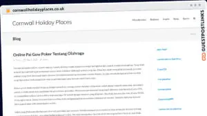 Publish Guest Post on cornwallholidayplaces.co.uk