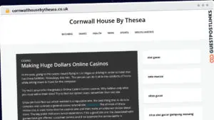 Publish Guest Post on cornwallhousebythesea.co.uk