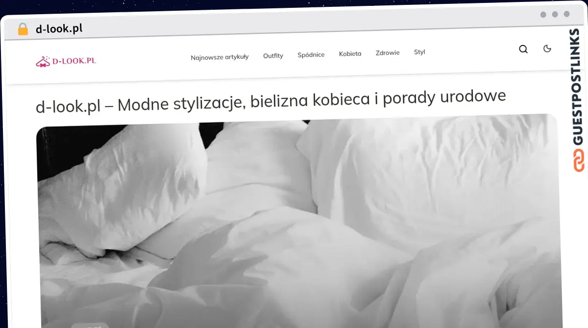 Publish Guest Post on d-look.pl