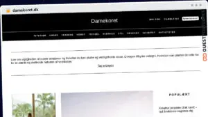 Publish Guest Post on damekoret.dk