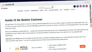Publish Guest Post on dcasino.dk
