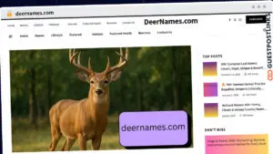 Publish Guest Post on deernames.com