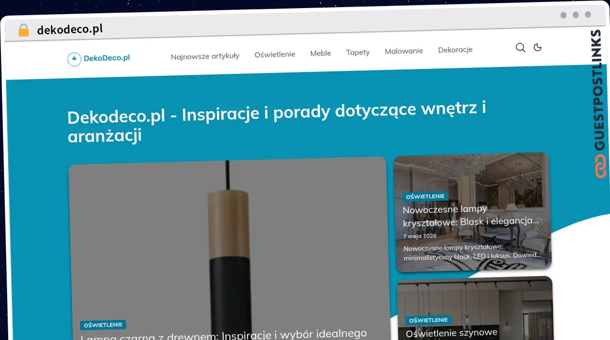 Publish Guest Post on dekodeco.pl