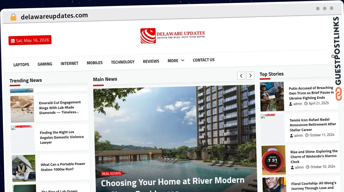 Publish Guest Post on delawareupdates.com