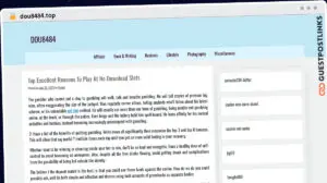Publish Guest Post on dou8484.top