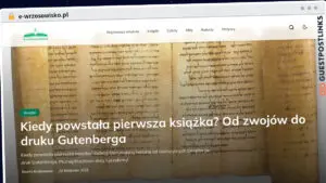 Publish Guest Post on e-wrzosowisko.pl