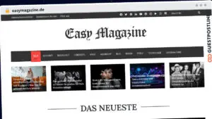 Publish Guest Post on easymagazine.de