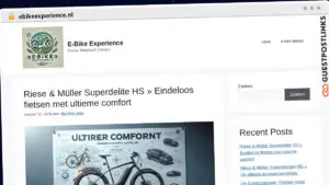 Publish Guest Post on ebikeexperience.nl