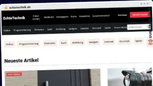 Publish Guest Post on echtetechnik.de