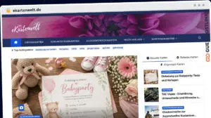 Publish Guest Post on ekartenwelt.de
