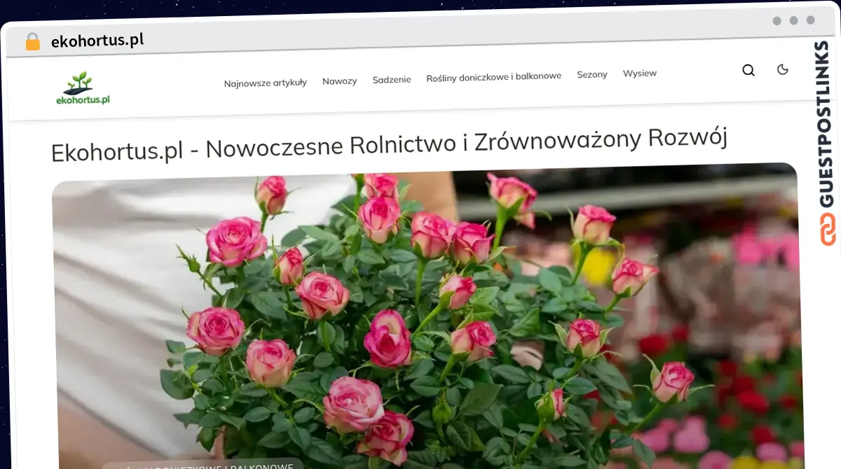 Publish Guest Post on ekohortus.pl