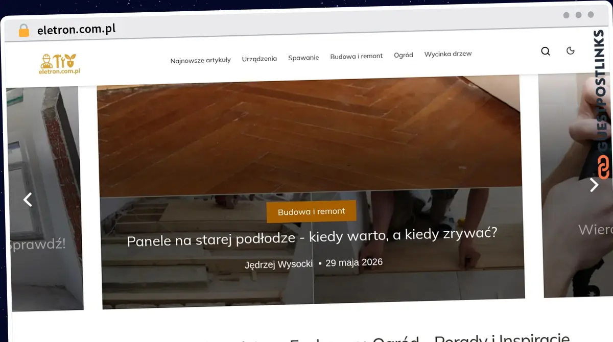 Publish Guest Post on eletron.com.pl