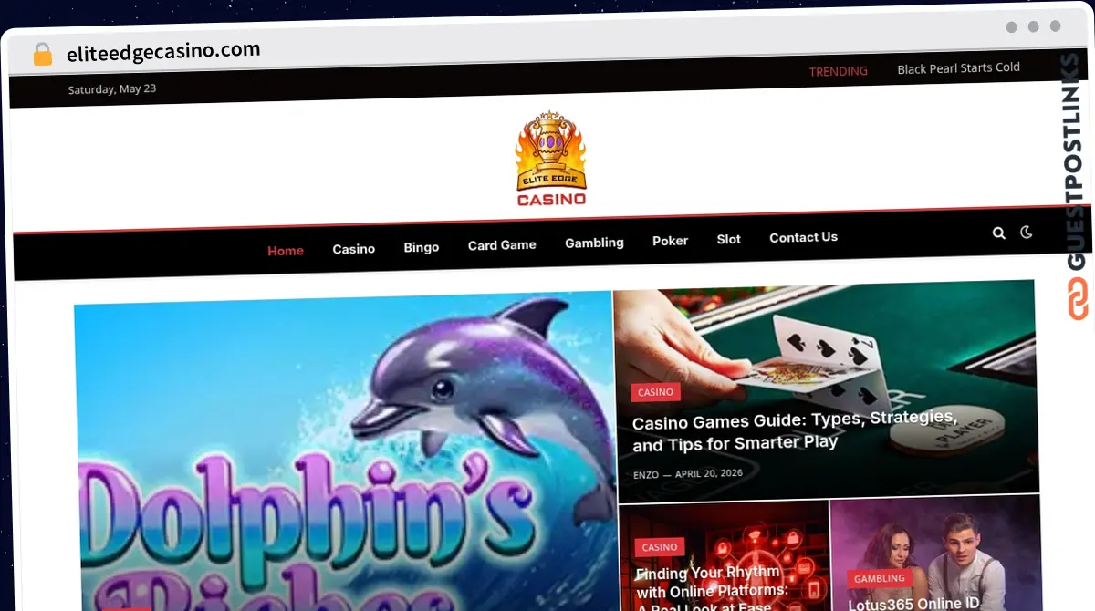 Publish Guest Post on eliteedgecasino.com