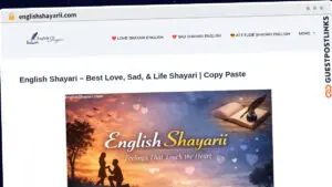 Publish Guest Post on englishshayarii.com