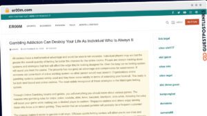 Publish Guest Post on er00m.com