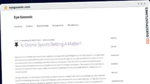 Publish Guest Post on eyegononic.com
