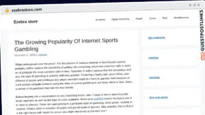 Publish Guest Post on ezebrastore.com