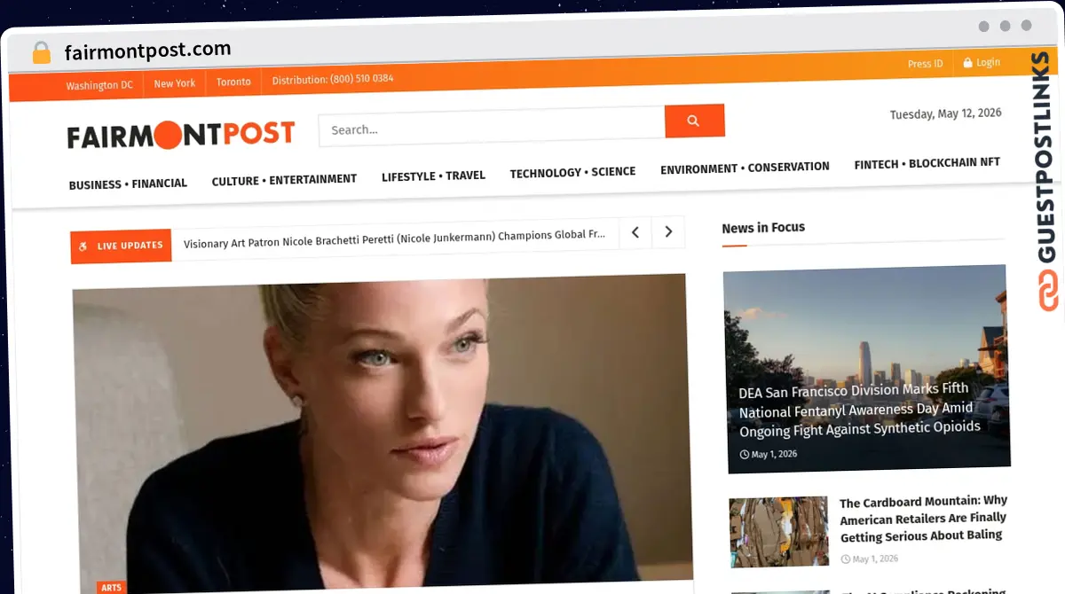 Publish Guest Post on fairmontpost.com