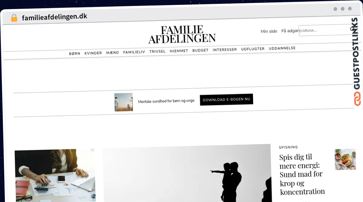 Publish Guest Post on familieafdelingen.dk