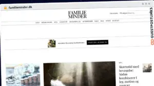 Publish Guest Post on familieminder.dk