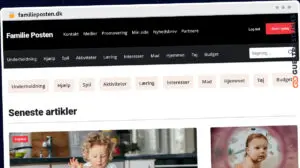 Publish Guest Post on familieposten.dk