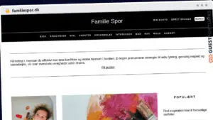 Publish Guest Post on familiespor.dk