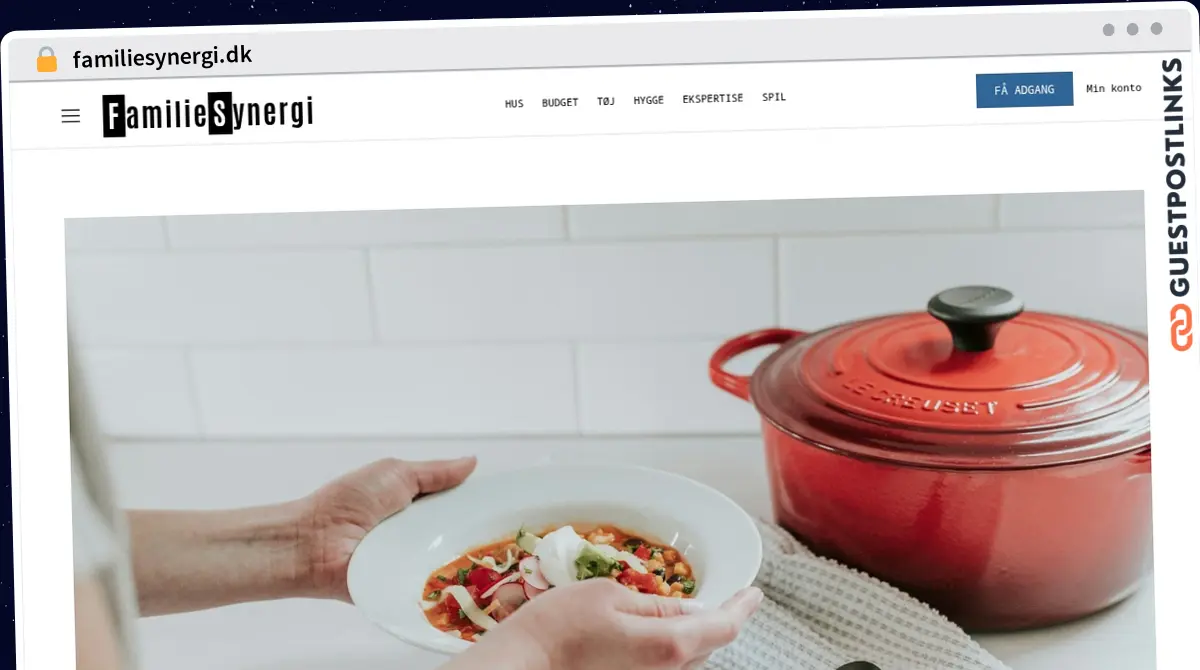 Publish Guest Post on familiesynergi.dk