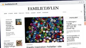 Publish Guest Post on familietavlen.dk