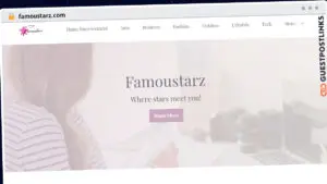 Publish Guest Post on famoustarz.com