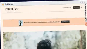 Publish Guest Post on farblog.dk