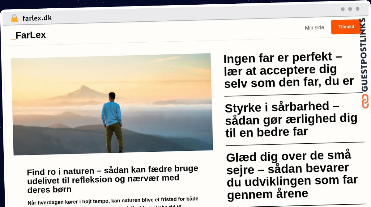 Publish Guest Post on farlex.dk
