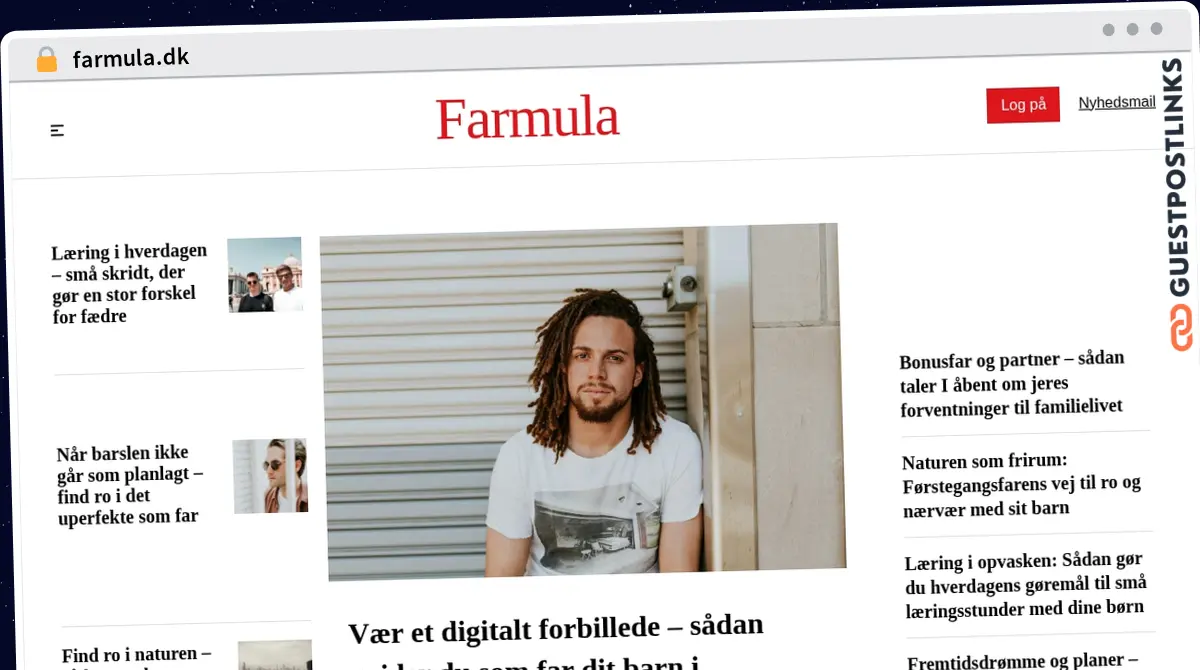 Publish Guest Post on farmula.dk