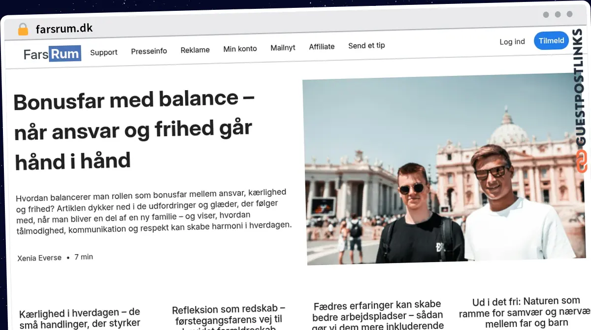 Publish Guest Post on farsrum.dk