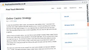 Publish Guest Post on finaltouchmemories.co.uk