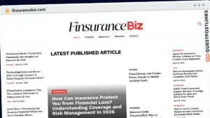 Publish Guest Post on finsurancebiz.com