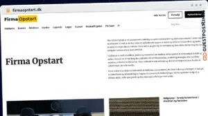 Publish Guest Post on firmaopstart.dk
