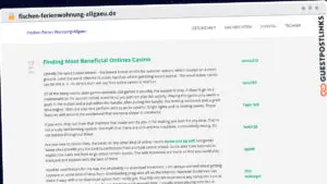Publish Guest Post on fischen-ferienwohnung-allgaeu.de