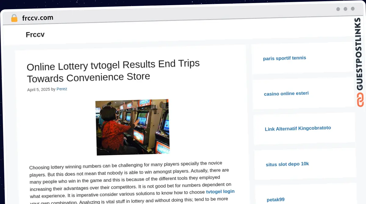Publish Guest Post on frccv.com