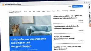 Publish Guest Post on freunddeshauses.de