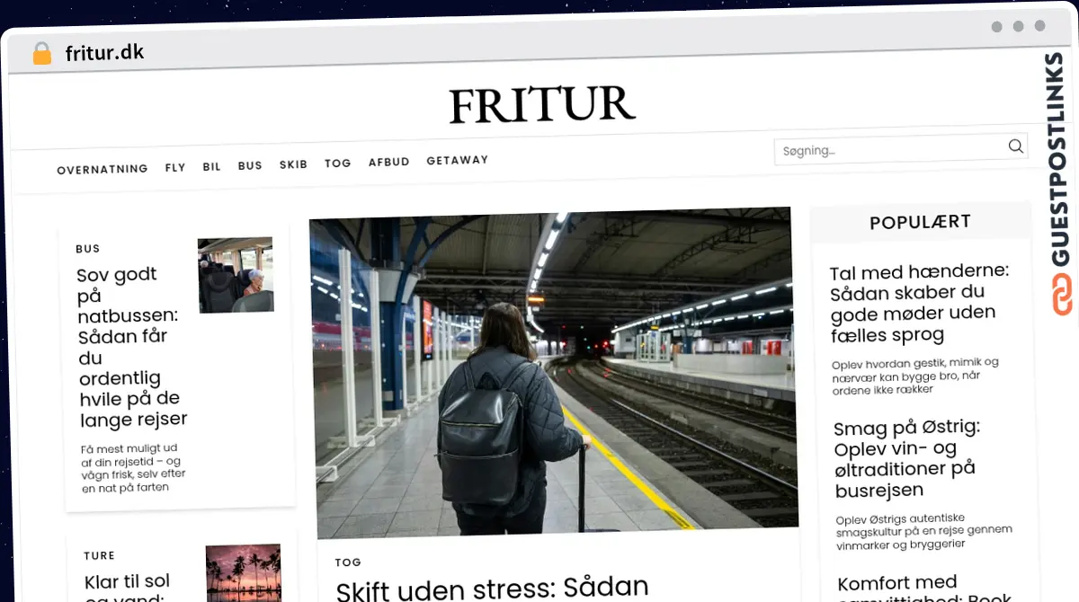 Publish Guest Post on fritur.dk