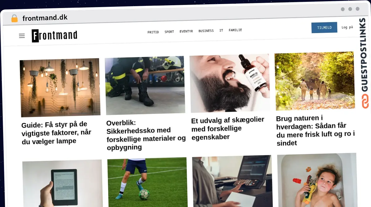 Publish Guest Post on frontmand.dk