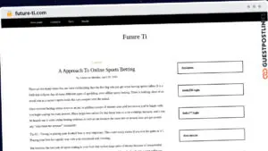 Publish Guest Post on future-ti.com
