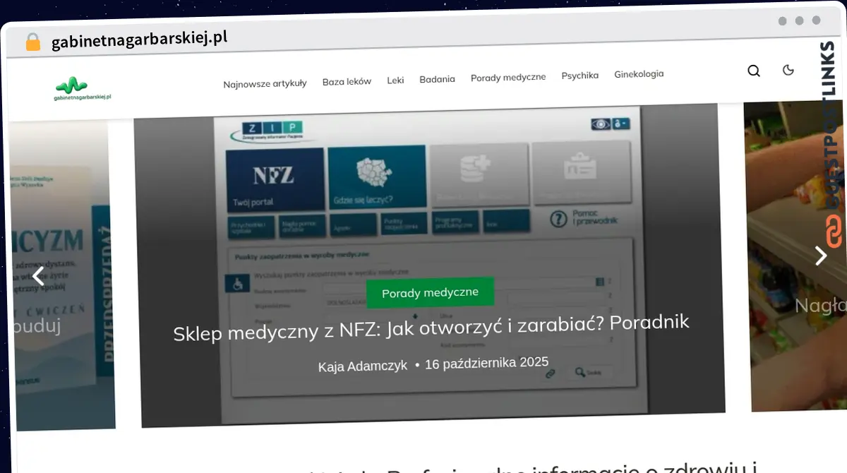 Publish Guest Post on gabinetnagarbarskiej.pl