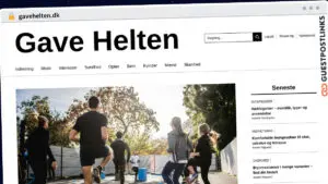 Publish Guest Post on gavehelten.dk