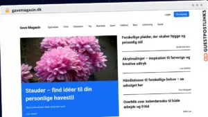 Publish Guest Post on gavemagasin.dk